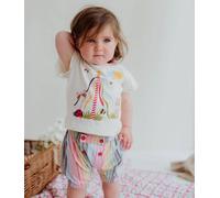 Lilly + Sid Girl's Maypole Lilly Top & Short Set | Size: 6-12 m Lilly + Sid Multicolor 6-12 m