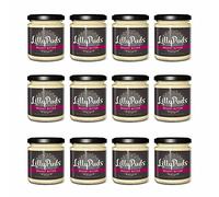 LillyPuds Brandy Butter 12 Pack | Traditional Christmas Pudding Sauce | Nut Free | Gluten Free | Additive Free | 12 x 190g Jar