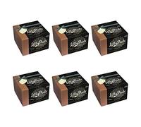 LillyPuds Traditional Christmas Pudding | 6 x 454g | Luxury Fruit Pudding | Brandy & Ale | 50% Fruit Content | Low Added Sugar | Vegetarian | Made in UK