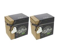 LillyPuds Vegan & Gluten Free Christmas Pudding | 2 x 454g | Premium Fruit Pudding | Brandy & Ale | No Mixed Peel | 50% Fruit | Dairy Free | Made in UK