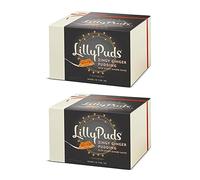 LillyPuds Zingy Ginger Pudding with Sticky Ginger Sauce 2 x 290g | Handmade British Dessert | Stem Ginger & Warming Spices | Vegetarian Friendly | Luxury Artisan Pudding for Sharing or Gifting