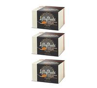 LillyPuds Zingy Ginger Pudding with Sticky Ginger Sauce | 3 x 290g | Handmade British Dessert | Stem Ginger & Warming Spices | Vegetarian Friendly | Luxury Artisan Pudding for Sharing or Gifting