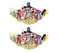 Lilly's Love Teddy Hammock, 2 Pack | Toy Hammock for Stuffed Animals | Soft Toy Storage | Cute Room, Bedroom & Home Decor | Large (Yellow)