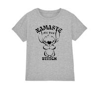 Lilo and Stitch Boy's Namaste All Day Unisex Kids T Shirt