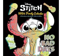 Lilo and Stitch Calendar 2024 - Month to a View Family Planner 30cm x 30cm - Official Merchandise