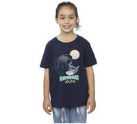 Lilo And Stitch Hawaii Cotton T-Shirt Disney Navy 3-4 Years