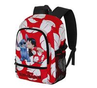 Lilo and Stitch Kiss-Fan Fight Backpack 2.2, Red, 31 x 44 cm, Capacity 24 L