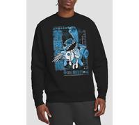 Lilo And Stitch Manga Jump Sweatshirt, Black Disney Black L