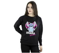 Lilo And Stitch Ohana Forever Heart Sweatshirt Disney Black S