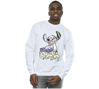 Lilo And Stitch Ohana Graffiti Sweatshirt Disney White XXL