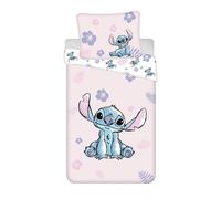 Lilo and Stitch Single Duvet Cover Continental Pillowcase Cotton Disney 2 in 1