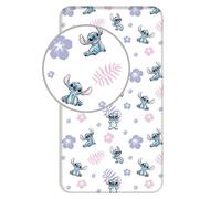 Disney Lilo & Stitch Fitted Sheet 90x200cm 100% Cotton
