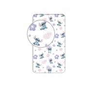 Disney Lilo & Stitch Fitted Sheet 90x200cm 100% Cotton