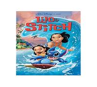 Lilo and Stitch Wave Surf Unisex Poster Multicoloured Paper 61 x 91.5 cm Disney Fan Merch Films