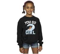 Lilo And Stitch You Go Girl Sweatshirt Disney Black 12-13 Years