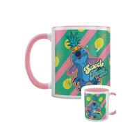 Lilo And Stitch You're My Fav Pink Inner 2-Tone Mug