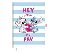LILO & STITCH 2025 A5 Diary - Fun DTP Design with Vibrant Disney Characters, Monthly & Weekly Layouts for Effective Scheduling, Creative Notes, Daily Use, and Planning All Year Long