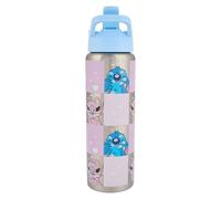 Lilo & Stitch 750ml Stainless Steel Water Bottle with Straw - Fun Design for Kids and Adults, Leak-Proof, Insulated, BPA-Free, Perfect for School, Travel, and Outdoor Activities