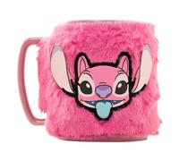 Lilo & Stitch Angel Fuzzy Mug Pink/yellow/blue (One Size)
