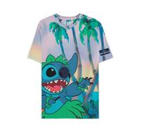Lilo & Stitch - Beach Allover - T-Shirt - multicolored - S - 100% Cotton S