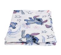 Lilo & Stitch Chilled Vibes Fleece BlanketOne Size White/Blue/Purple TA12518