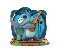 Lilo & Stitch Disney Stitch W/ Guitar SFC Super Figure Collection PVC Statue