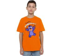 Lilo Stitch Evil Laugh kids t-shirt Disney Orange 7-8 Years