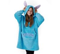 Lilo & Stitch Girls Hoodie Blanket Blue (9-13 Years)