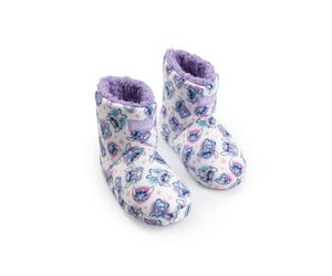 Lilo & Stitch Girls Multicoloured Character AOP Slipper Boots - 1 UK Child