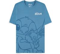 Lilo & Stitch Hugging Stitch T-Shirt blue M