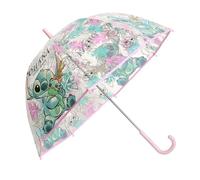 Lilo & Stitch Kids Transparent Bell Shape Umbrella with Manual Opening