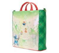 Loungefly Holiday Stitch Handbag Green