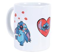 Pyramid International Lilo and Stitch (Love Stitch) Mug - 10Oz / 315Ml Ceramic Mug - One Size, White