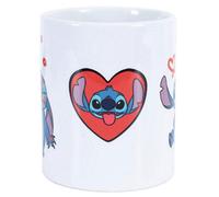 Lilo & Stitch Love Mug White/blue/red (One Size)