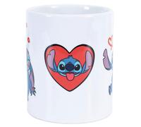 Lilo & Stitch Love MugOne Size White/Blue/Red TA12450