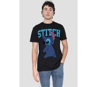 Lilo & Stitch Men's Classic Pose T-Shirt Black | Size: Small Lilo & Stitch Black S