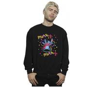 Lilo & Stitch Merry Rainbow Sweatshirt Disney Black XL