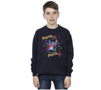 Lilo & Stitch Merry Rainbow Sweatshirt Disney Navy 9 Years