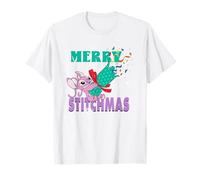 Lilo & Stitch Merry Stitchmas Cracker Angel Christmas T-Shirt
