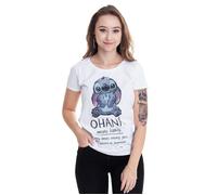 Lilo & Stitch Ohana Means Family T-Shirt white XXL