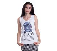 Lilo & Stitch - Ohana Means Friend White - Tank - white - L - 100% Cotton,Jersey L