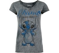 Lilo & Stitch Ohana T-Shirt light grey XXL