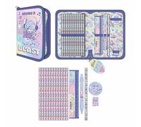 Lilo & Stitch Planetary Filled Pencil Case, Official Disney Stationery Gift
