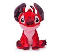 CADEAUX STORE Lilo&Stitch - Angel - Leroy Red with Sound 11'41"/20cm Super Soft Quality (Red)
