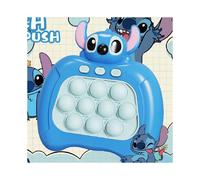 Lilo & Stitch Pop It Push Puzzle Controller - Musical Stress-Relief Fidget Toy for Kids, Blue