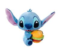 Simba Lilo & Stitch Stitch With Burger 25 Cm Teddy Blue Kids