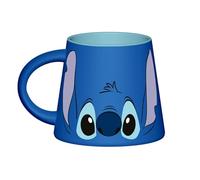 Lilo & Stitch (Stitch Face Base Mug, Black Ceramic Mug 315ml / 11oz, Officially Licensed by Pyramid International, Ideal for Home, Office or Gift Use