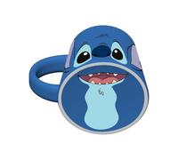 Lilo & Stitch (Stitch Face Base Mug, Black Ceramic Mug 315ml / 11oz, Officially Licensed by Pyramid International, Ideal for Home, Office or Gift Use