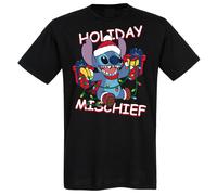 Lilo & Stitch Stitch - Holiday Mischief T-Shirt black 3XL