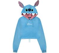 Lilo & Stitch - Stitch - Women's Novelty Cropped Hoodie